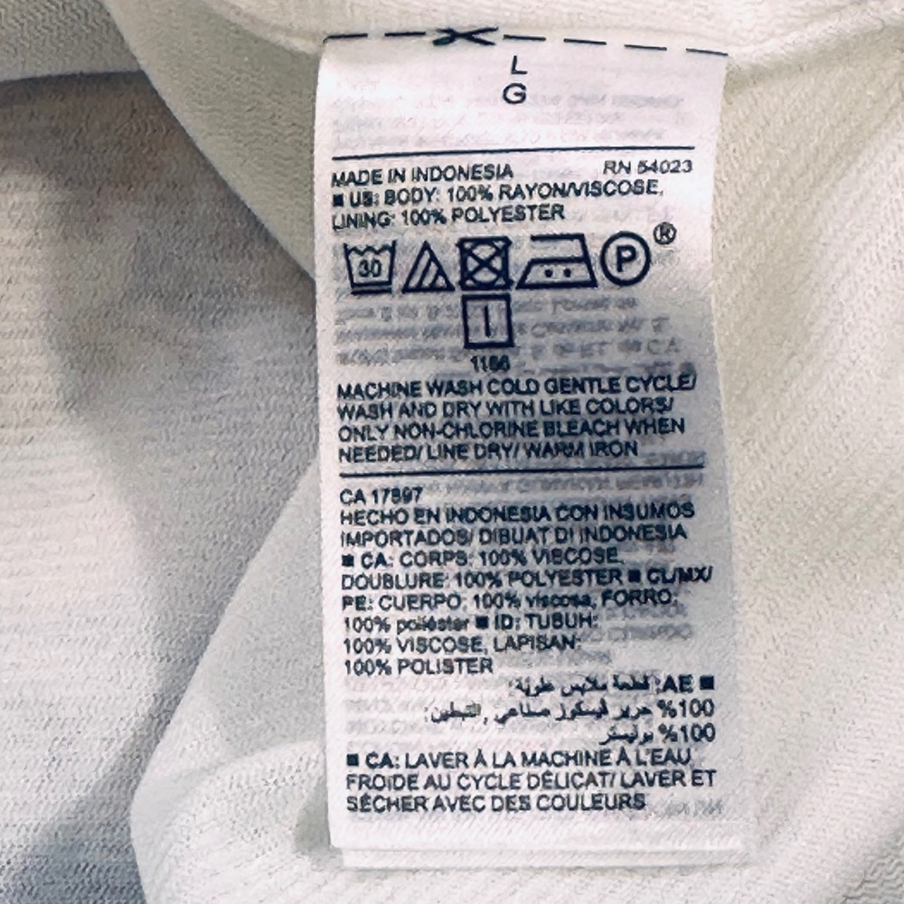 Old Navy Womens Boho Floral Medallion Maxi Dress White Blue Red Large V-Neck - Picture 13 of 16